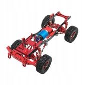 Ulepszona rama samochodu RC elektryczna przednia oś miękka opona skóra