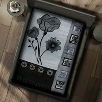 Gruby Koc Akrylowy 160X210 Maki 23582