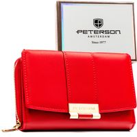 portfel damski eko ptn 0015-wei-9549 red