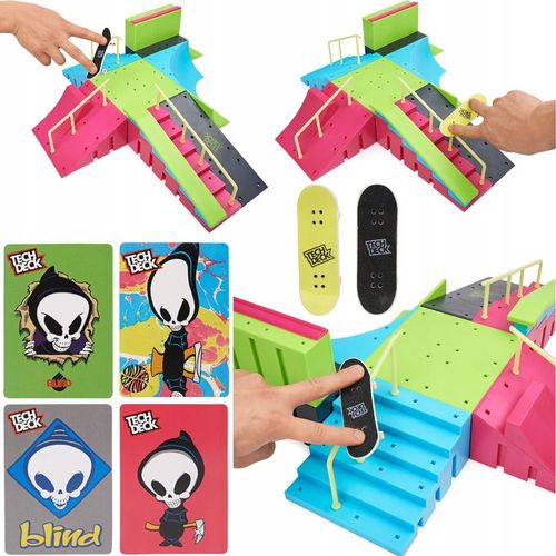TECH DECK RAMPA NEON PARK DESKOROLKI SKATEPARK na Arena.pl