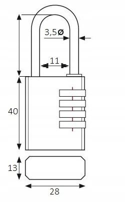 2x KŁÓDKA NA SZYFR TSA SYSTEM BAGAŻOWA DO WALIZKI ZMIENNY KOD - ZESTAW na Arena.pl