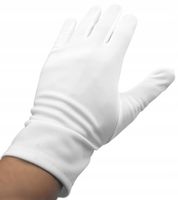 Rękawiczki Białe Do pocztu sztandarowego Rozmiar L