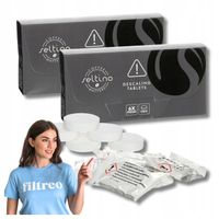 2x uniwersalne tabletki seltino odkamieniające do ekspresów wysoka