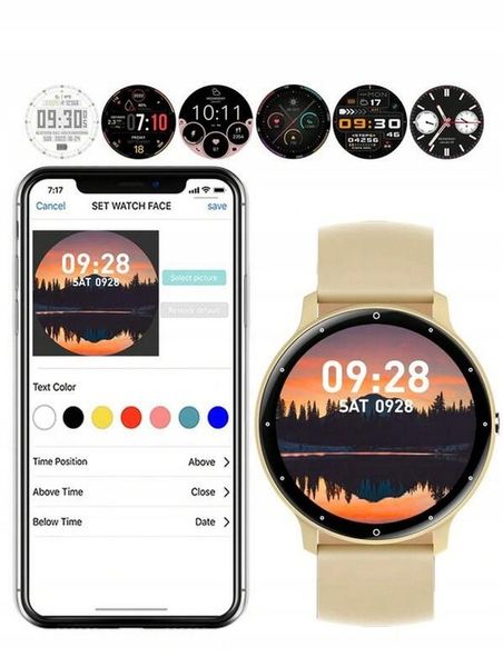 Zegarek damski SMARTWATCH Rubicon ROZMOWY SMS PULS zdjęcie 4
