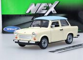 Trabant 601 Beżowy/Niebieski dach Welly 1:24