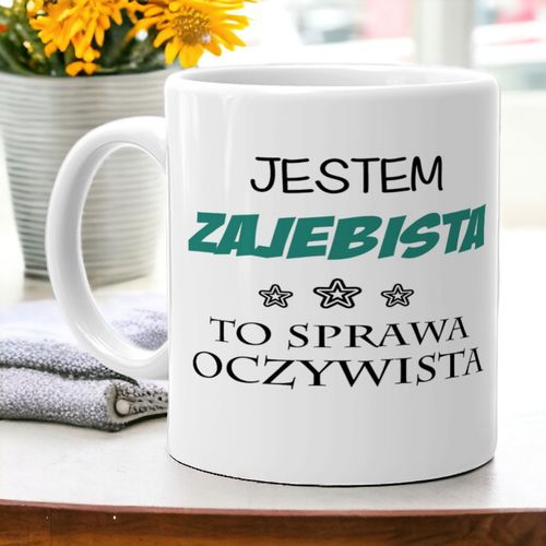 KUBEK Z NADRUKIEM DLA KOLEŻANKI DZIEWCZYNY ŻONY MAMY DZIEŃ KOBIET URODZINY na Arena.pl