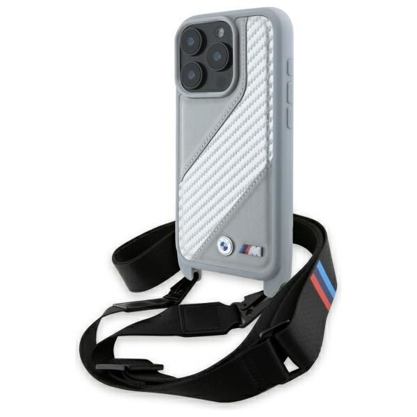 Etui BMW do iPhone 16 Pro 6.3"", Szary zdjęcie 1