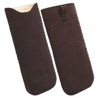 etui krusell visby pouch 3xl brązowybrown 95556 (138x72x10mm)