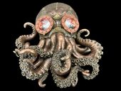 STEAMPUNK OŚMIORNICA NA ŚCIANĘ VERONESE WU76559A4