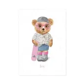 Plakat 30X40 Cm. Fluffy Puffy Lea
