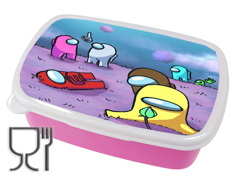 Pojemnik śniadaniowy - Lunchbox - Among US na Arena.pl