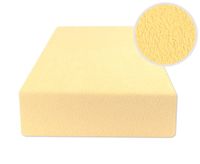 Prześcieradło Z Gumką 120X200 Frotte Bananowe