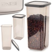 Pojemnik Kuchenny na Produkty Sypkie Żywność Kawę Cukier Sól Makaron 1,6L