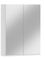 Szafka łazienkowa wisząca ANTICO 80 z lustrem  biała (W2)