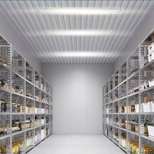 Oprawa hermetyczna 120cm Lampa LED do garażu natynkowa + 2x świetlówka LED na Arena.pl