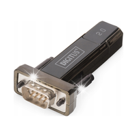 Adapter DIGITUS DA-70167 USB 2.0 do RS232 (DB9) z kablem Typ USB A M/Ż 0,8m