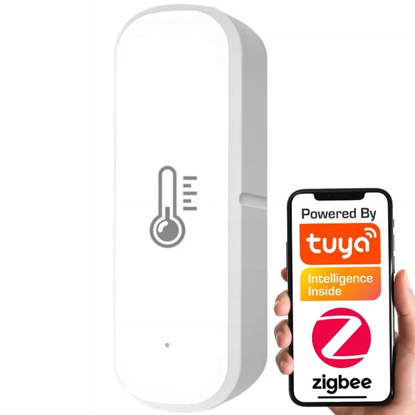 Czujnik Temperatury Wilgotności AAA ZigBee TUYA Smart Life ZigBee2MQTT zdjęcie 1