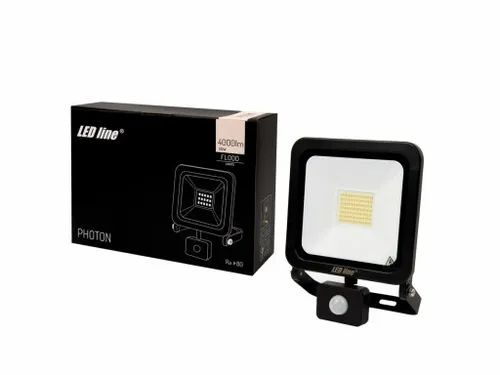 Naświetlacz LED PHOTON 50W 6000K czujnik ruchu PIR na Arena.pl