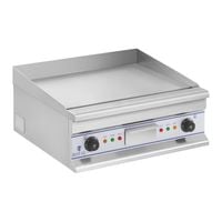 gładka płyta grillowa grill elektryczny do smażenia 60cm 400v royal