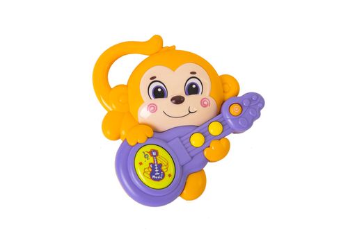 POMARAŃCZOWA GRAJĄCA MAŁPKA DLA DZIECI na Arena.pl