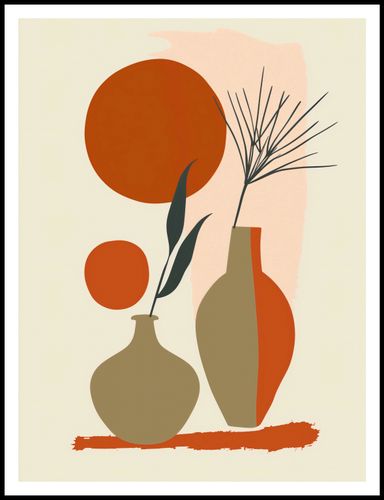 Plakat 75x100cm Wazy w Czerwieni na Arena.pl