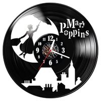 Zegar ścienny z płyty winylowej Mary Poppins 563.14