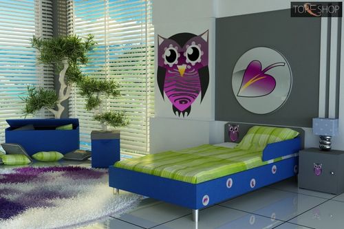 łóżko 140x80 owl basic na Arena.pl