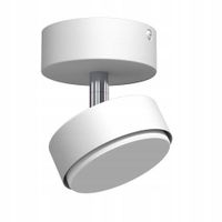 Lampa sufitowa Brosline DROP biała ruchoma 1xGX53 9W okrągła IP20