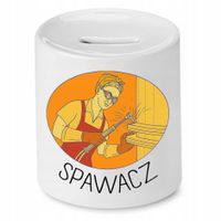Skarbonka Prezent Dla Spawacza Spawacz Welder Z Nadrukiem Ze Zdjęciem