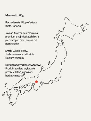 Matcha World Japońska Ceremonialna zielona herbata premium 80g na Arena.pl