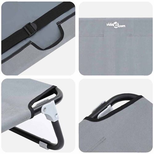 Legowisko dla psa Jasnoszary 90 x 55 x 18 cm na Arena.pl