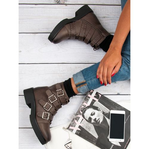 Brązowe Botki Workery r.39 na Arena.pl