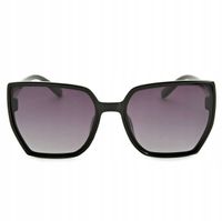 DAMSKIE Okulary POLARYZACYJNE Kocie Oczy czarne