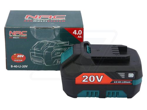 AKUMULATOR NAC B-40-LI-20V 4 AH DO ELEKTRONARZĘDZI AKUMULTISYSTEM 20 V na Arena.pl