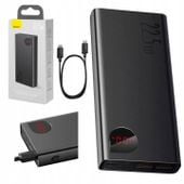 POWERBANK BASEUS ADAMAN 20000 MaH CZARNY 22,5W METALOWA OBUDOWA WYŚWIETLACZ