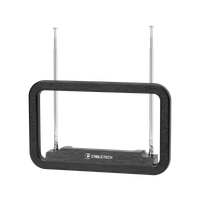Antena pokojowa DVB-T2 TV DAB+ FM filtr LTE wewnętrzna aktywna Cabletech