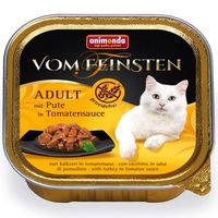 Animonda Cat Vom Feinsten Adult Indyk W Sosie Pomidorowym 100g