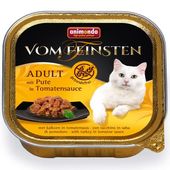 Animonda Cat Vom Feinsten Adult Indyk W Sosie Pomidorowym 100g