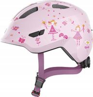 Kask rowerowy dziecięcy Abus Smiley 3.0 Rose Princess M 50-55cm