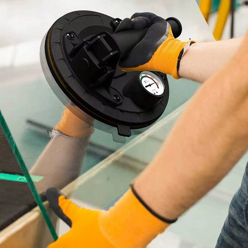 PRZYSSAWKA PRÓŻNIOWA UCHWYT DO PŁYTEK GLAZURY SZYB Z POMPKĄ I na Arena.pl