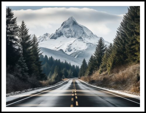 Plakat 100x75cm Odważna Podróż na Arena.pl