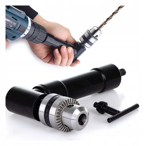 ADAPTER KĄTOWY DO WKRĘTARKI przystawka wiercenia 90 UCHWYT WIERTARKI na Arena.pl