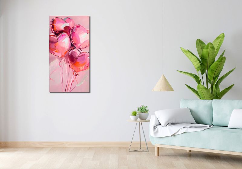 Obraz 50x100cm Miłość w Powietrzu zdjęcie 2