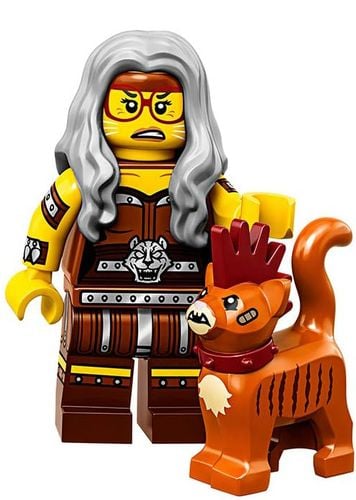 71023 - lego minifigures - sherry scratchen-post i scarfield - the lego na Arena.pl