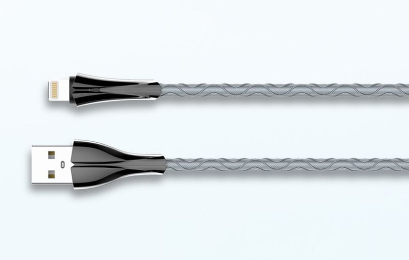 Kabel Lightning LDNIO LS462 LED, 2m zdjęcie 1