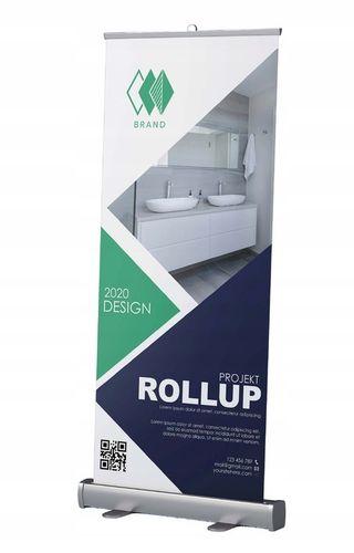 ROLL-UP ROLLUP 100x200 reklama STANDARD FRONTLIT na Arena.pl