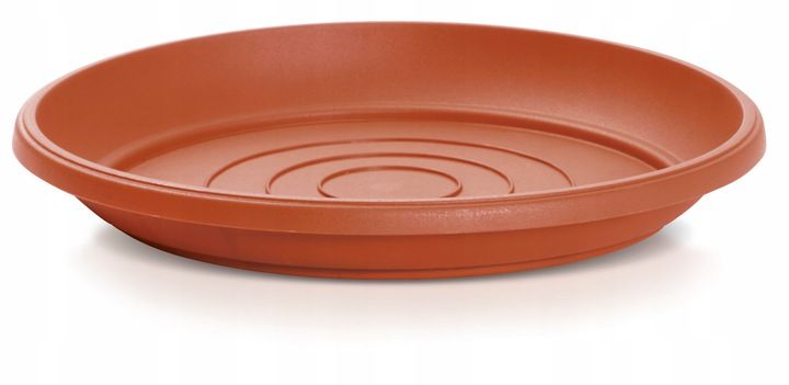 Doniczka klasyczna Terra DCE25 z podstawką | Terakota, Wymiary 25x19.5 cm, Prosperplast zdjęcie 3