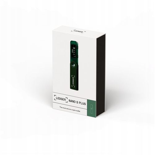 Portfel Ledger Nano S Plus emerald green na Arena.pl