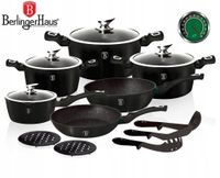 Zestaw garnków Berlinger Haus CHANGING FLAMEGUARD LINE aluminiowe 15 el.