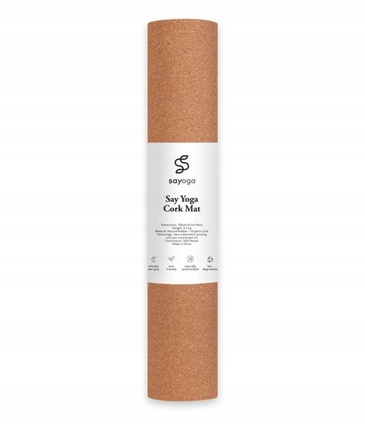 Mata do jogi Sayoga Cork Mandala zdjęcie 12